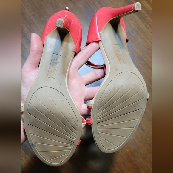 Cristian Siriano Leather Strappy Heels - Picture 4 of 4